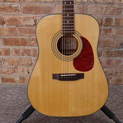 Cort AJ-840 Nat Acoustic Guitar Used Natural w/Gig Bag