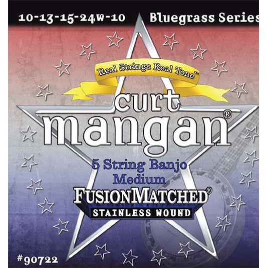 Curt Mangan 5 String Banjo Strings Med