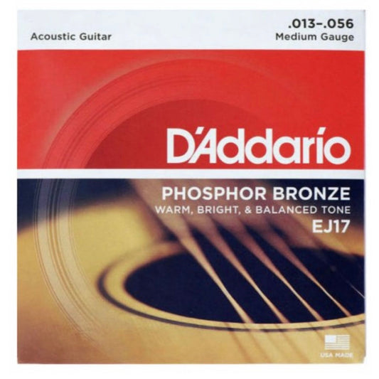 D’Addario Phosphor Bronze Medium 13-56