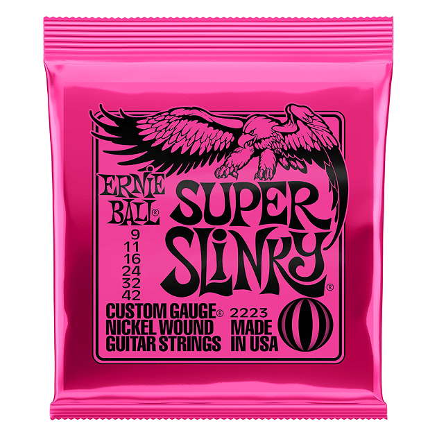 Ernie Ball Electric Guitar Strings Super Slinky