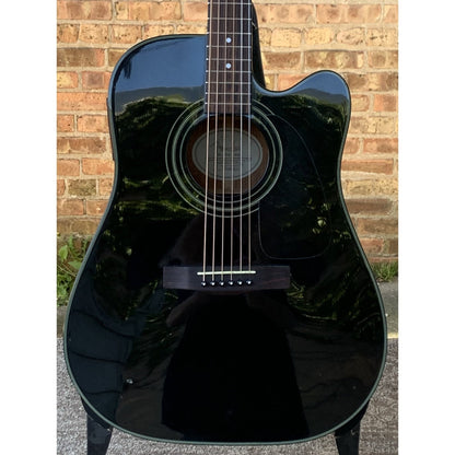 Fender DG20CEBLK Acoustic Electric Guitar Used Black