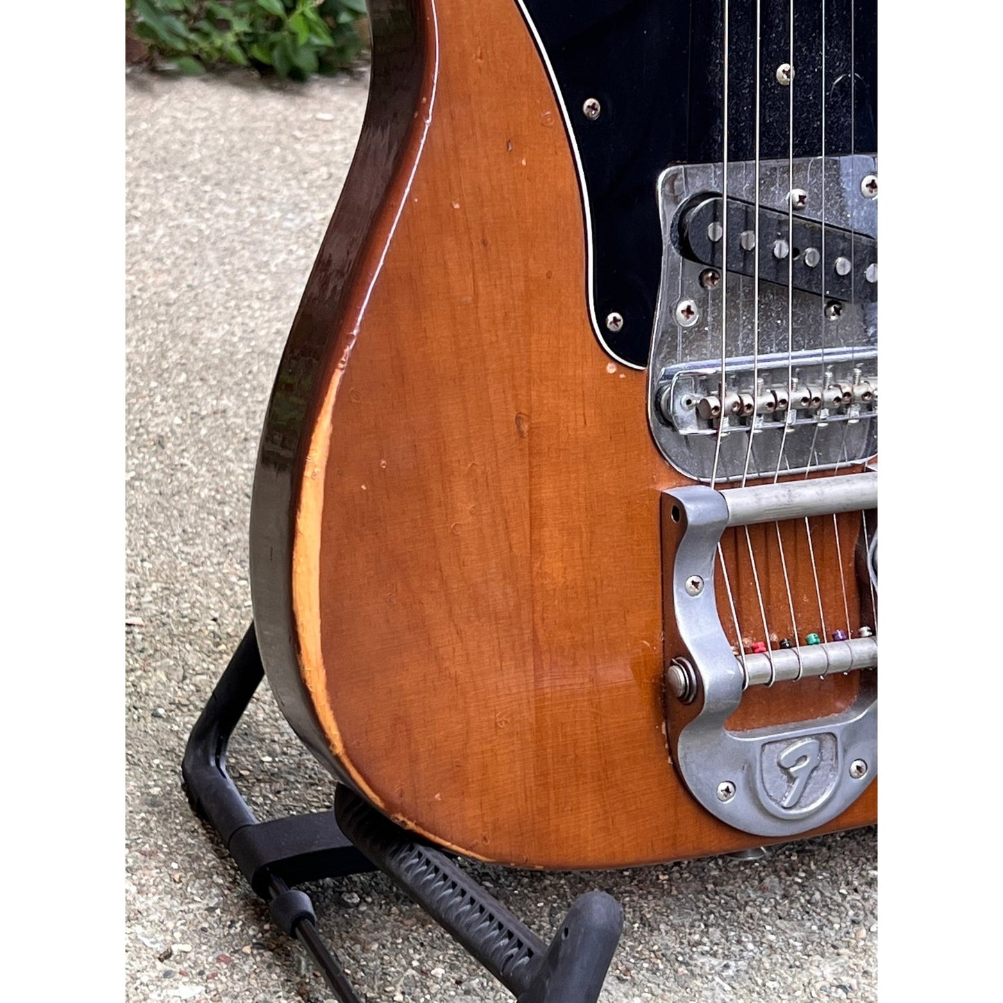 Fender Telecaster Custom Bigsby Electric Guitar Mocha (Walnut)  1973-1974
