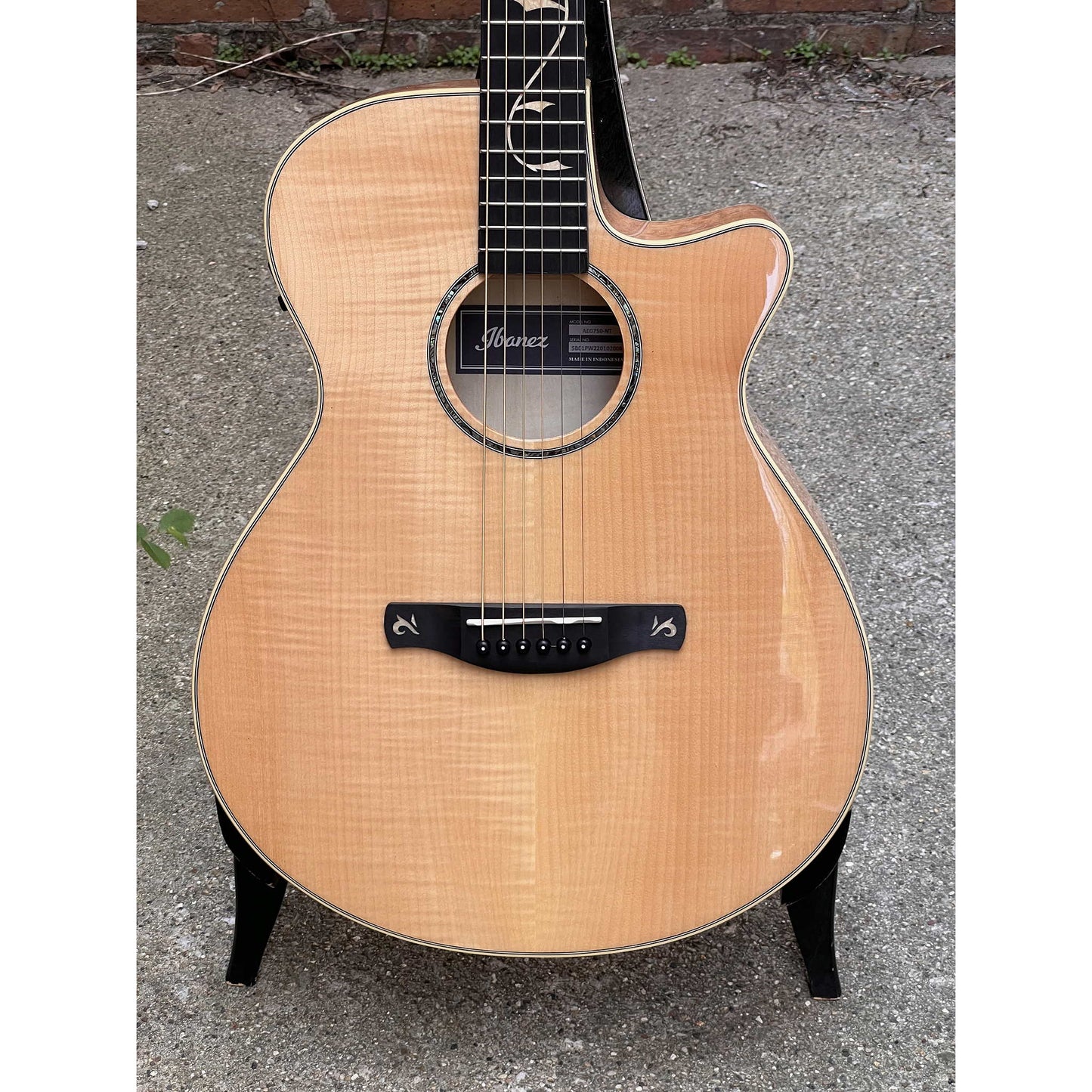 Ibanez AEG750 AEG Acoustic-Electric Guitar - Natural