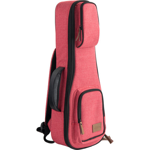 Kala Sonoma Deluxe Concert Ukulele Cloth Case Red