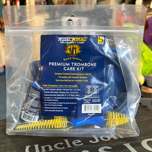 Music Nomad Premium Trombone Care Kit - 5 pc.