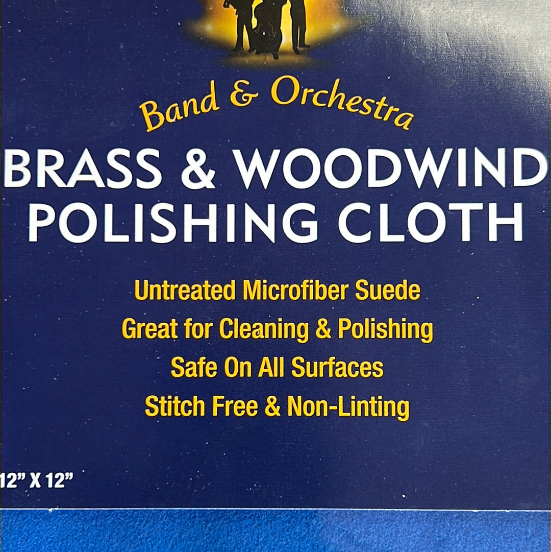 Music Nomad Brass & Woodwind Untreated Microfiber Polishing Cloth