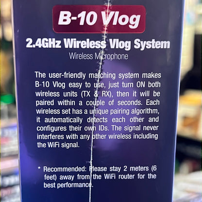NUX B-10 Vlog Wireless Microphone