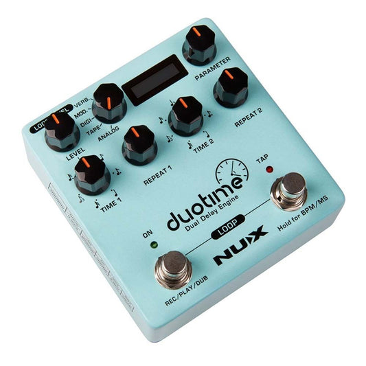 NUX DuoTime | Dual Delay Engine Effect pedal