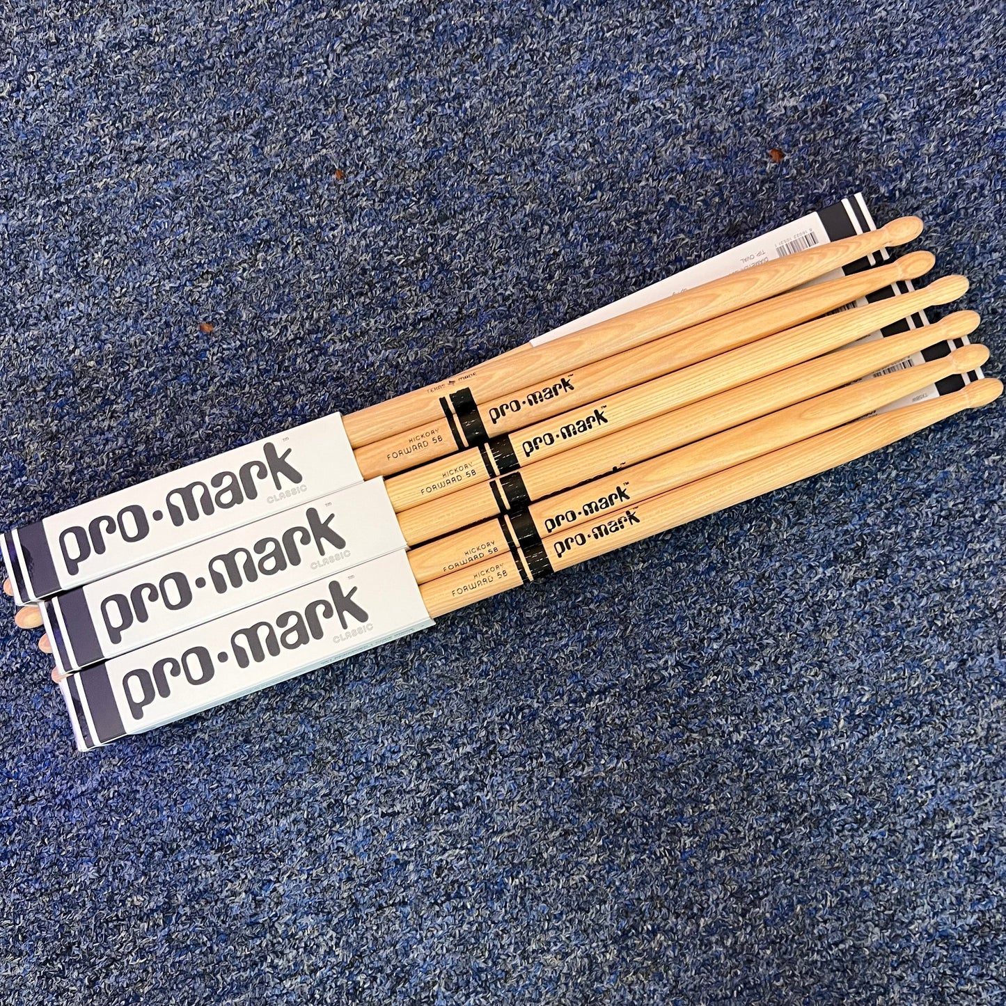 Pro Mark Drum Sticks Hickory 5A Wood Tip