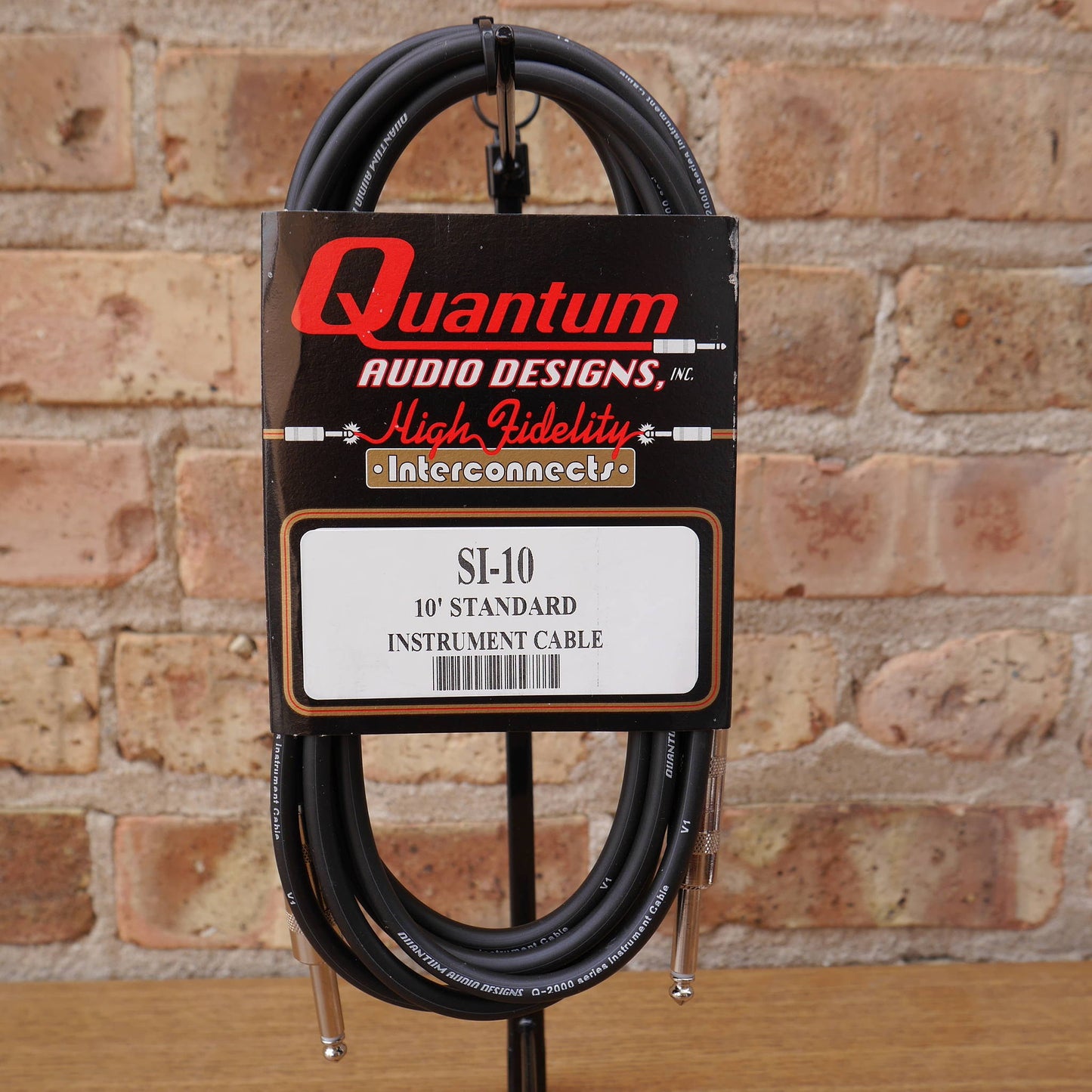 Quantum Audio Standard Instrument Cable 10'