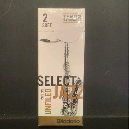 Rico Jazz Select Tenor Reeds 2S Unfiled