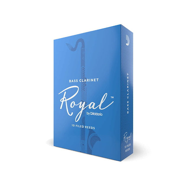 Royal Bass Clarinet Reeds Strength 3 Box of 10