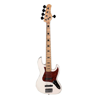 Tagima 5 string J style Bass Olympic White