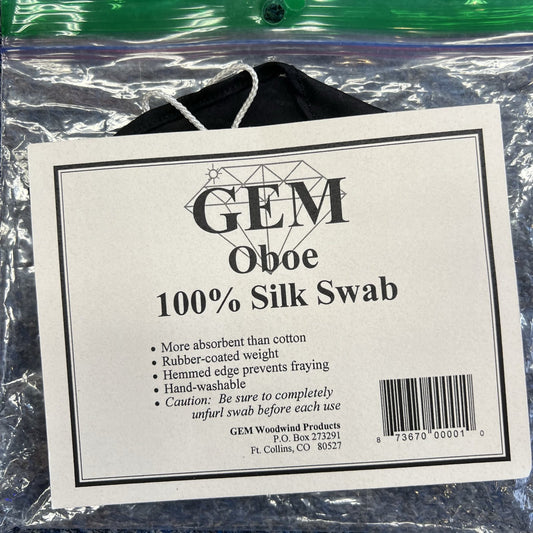 Gem Oboe 100% Silk Swab