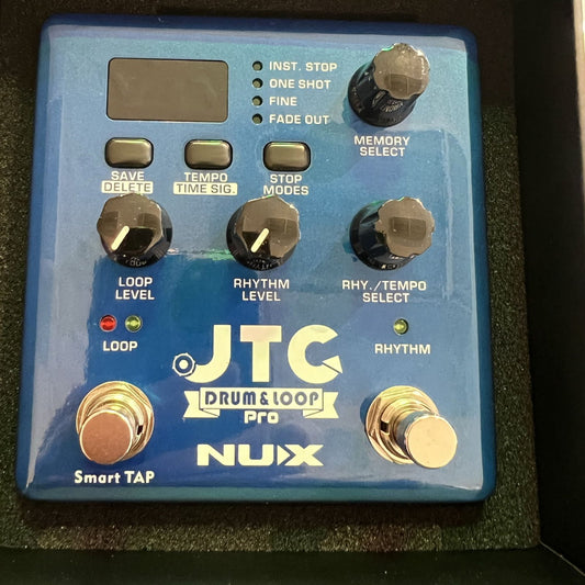NUX JTC Pro (NDL-5) Looper Pedal with Drums