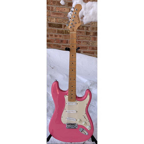 Indiana Strat Style Electric Guitar Pink (Used)
