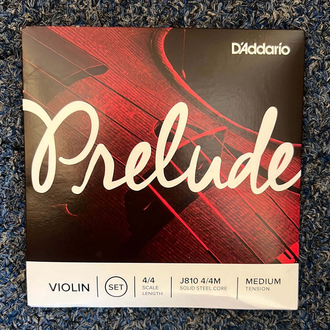 D’addario Prelude Violin 4/4 Set