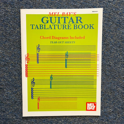 Mel Bay's Guitar Tablature Book
