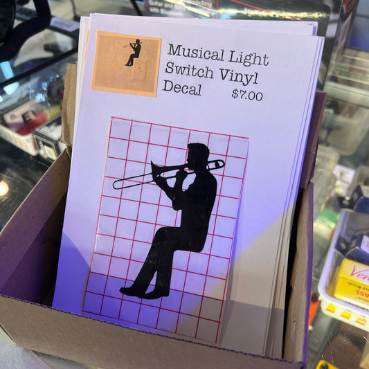 Musical Light Switch Vinyl Decal