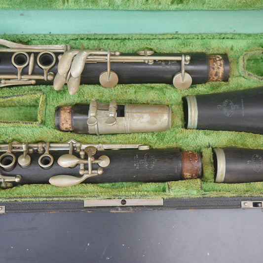 Selmer Brevete Wood Clarinet Vintage for parts/repair