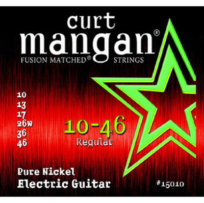 Curt Mangan Electric Guitar Strings Pure Nickel 10-46
