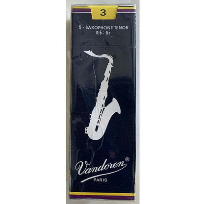 Vandoren Tenor Saxophone Reeds Strength 3 5-Pack