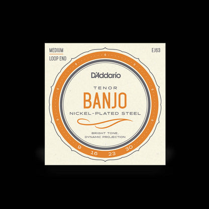 D'Addario Nickel Plated Tenor Banjo Strings