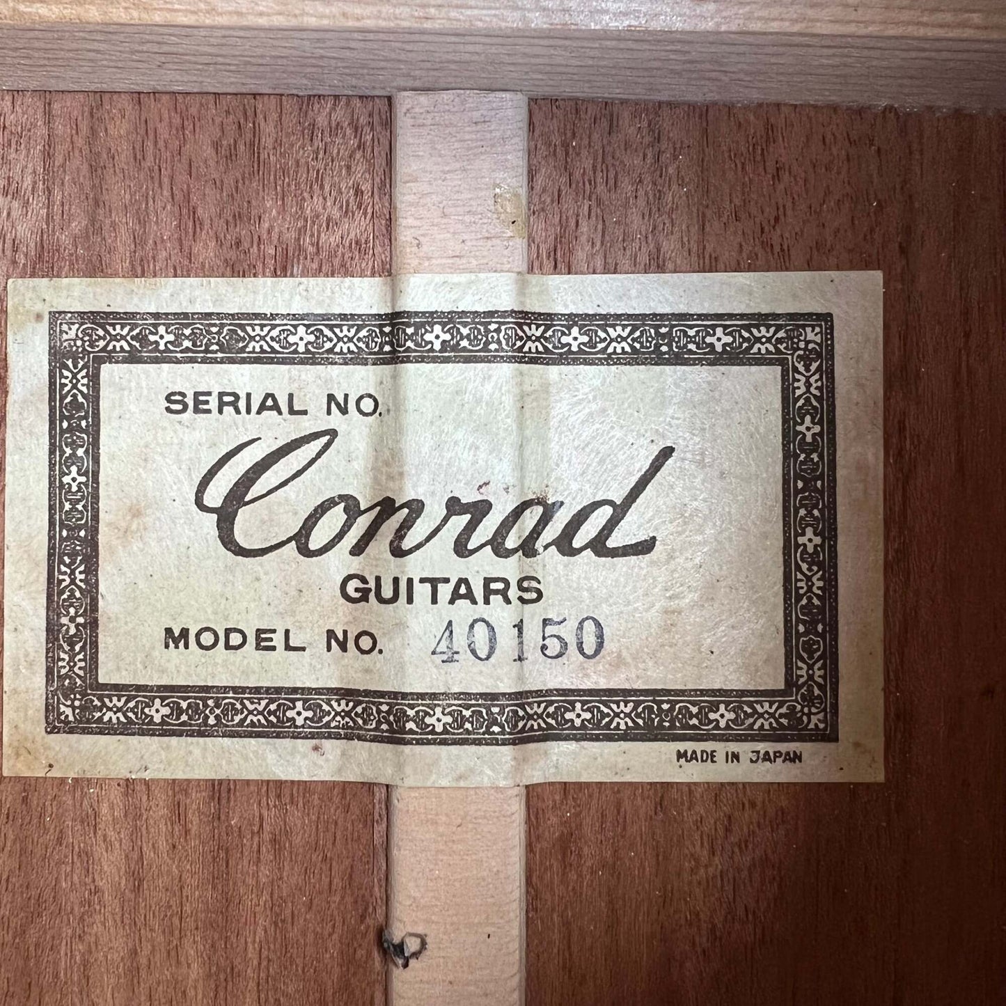 Conrad Classical Guitar Model 40150 Japan 1970s