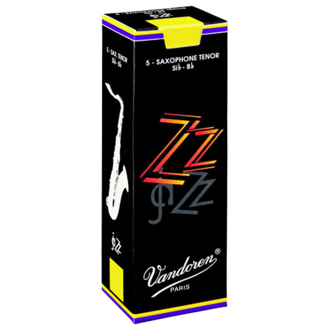 Vandoren ZZ Tenor Saxophone Reeds Strength 2 1/2, 5-Pack