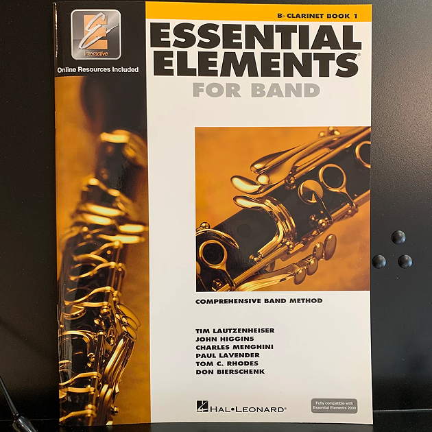 Essential Elements For Band Clarinet Book 1