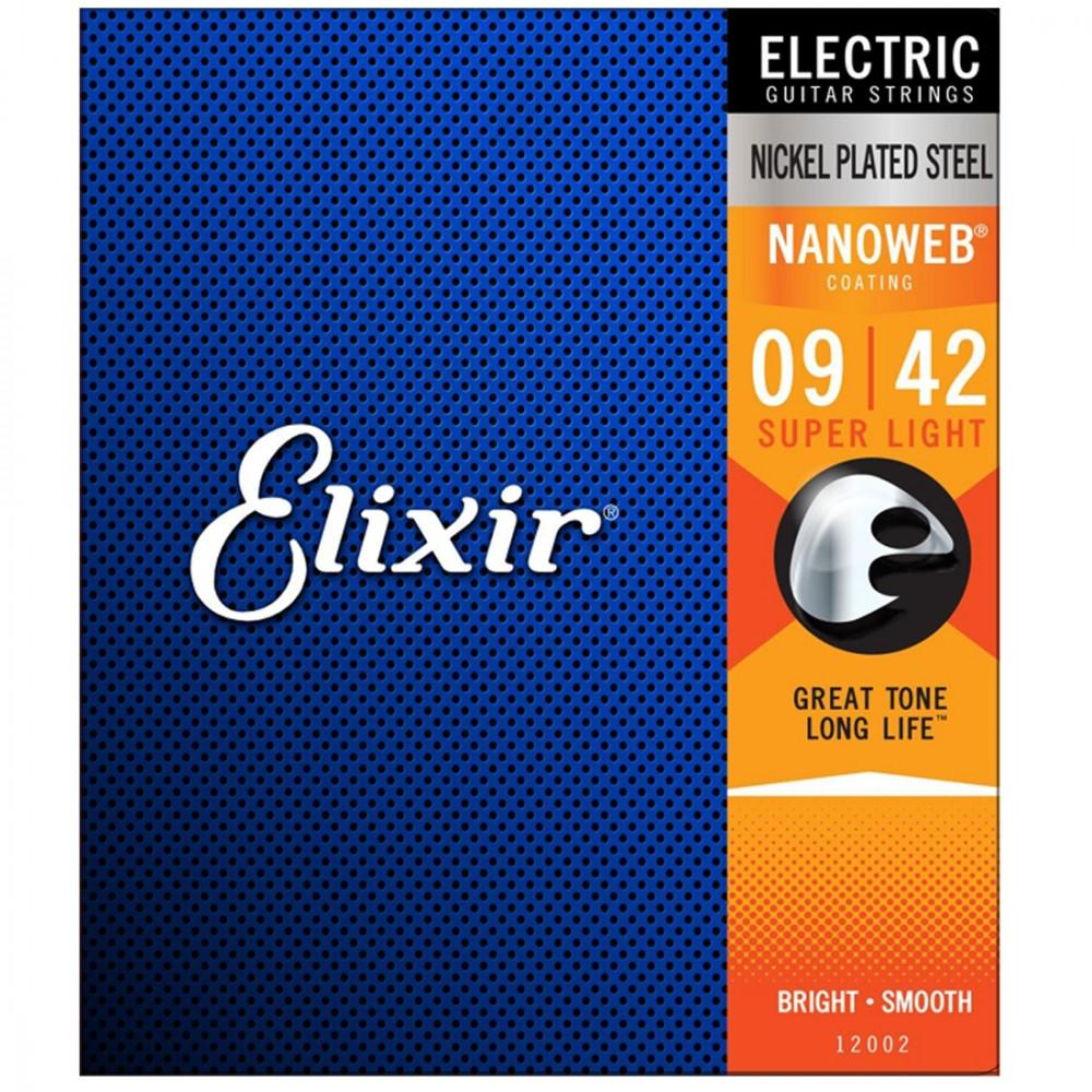 Elixir Nanoweb Electric Super Light 9-42
