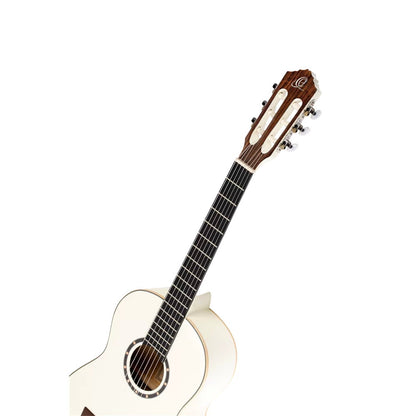 Ortega Family Series ¾ Size Nylon String Guitar White