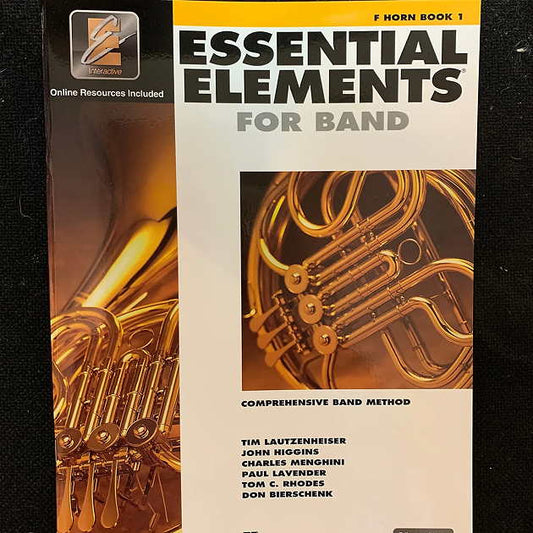 Essential Elements For Band French Horn Book 1