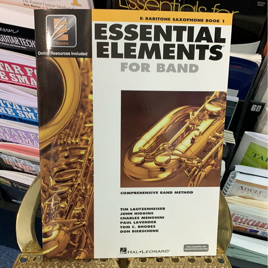 Essential Elements For Band Baritone Saxophone Book 1