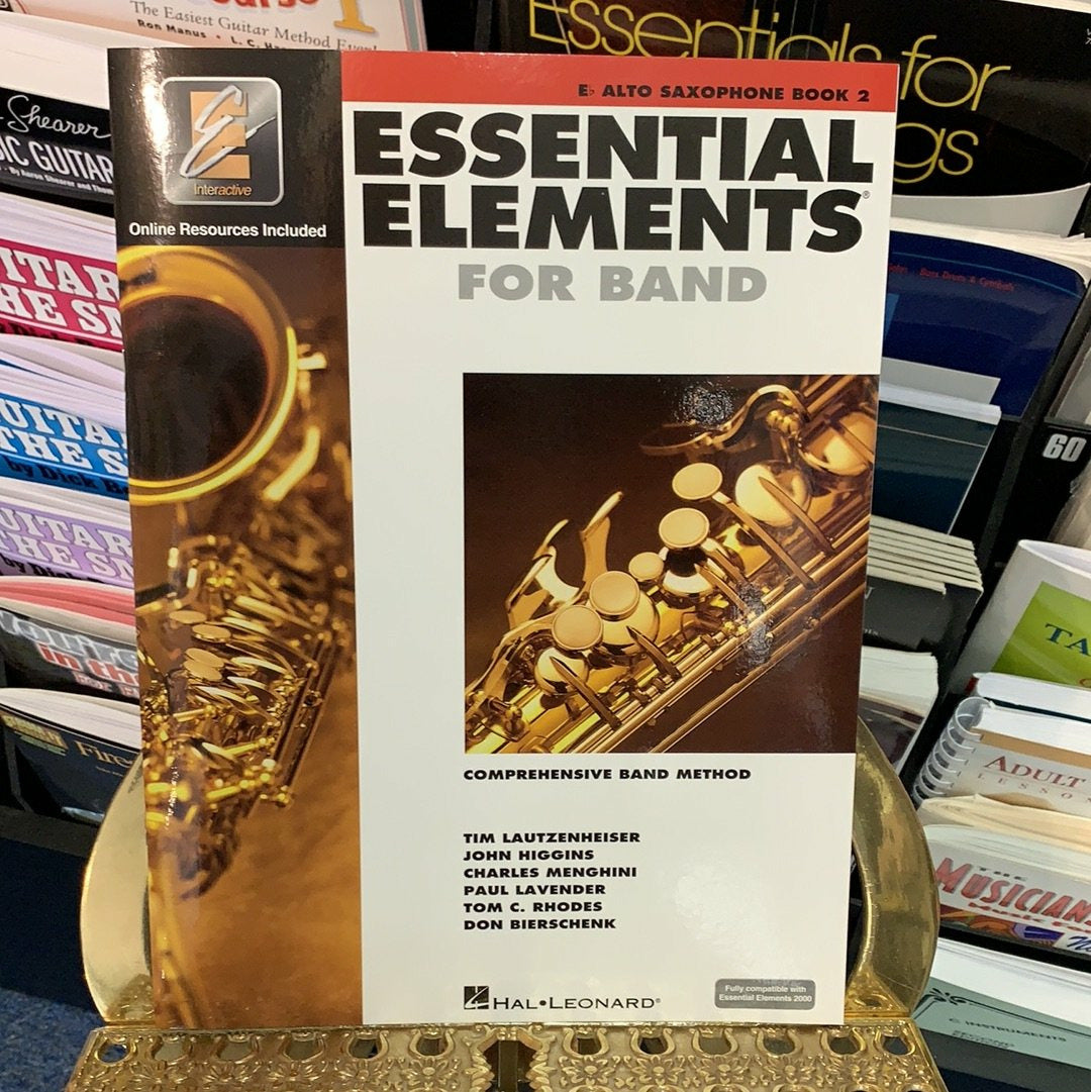 Essential Elements For Band Alto Sax Book 2